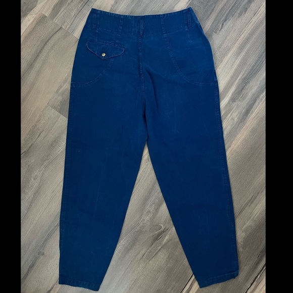 Vintage Snazz High Rise Jeans Dark Wash Size 11 - Picture 6 of 7